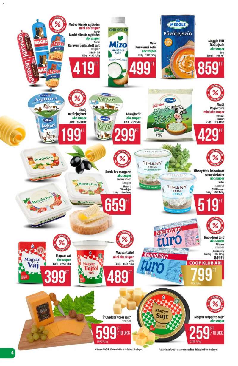 COOP COOP - Újság Észak Kelet Pro-Coop Zrt 4 oldal