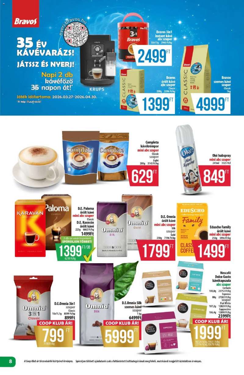 COOP COOP - Újság Észak Kelet Pro-Coop Zrt 8 oldal