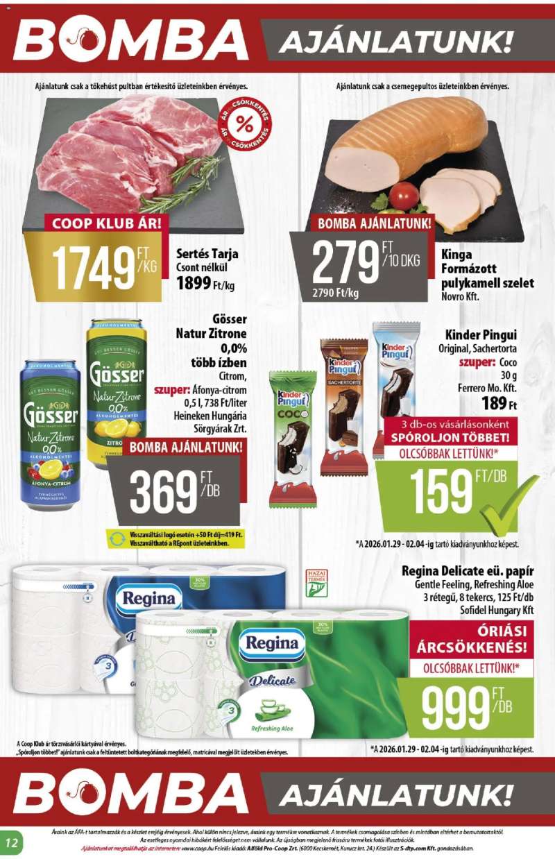 COOP COOP - Abc & szuper / Alföld Pro-Coop Zrt. 12 oldal