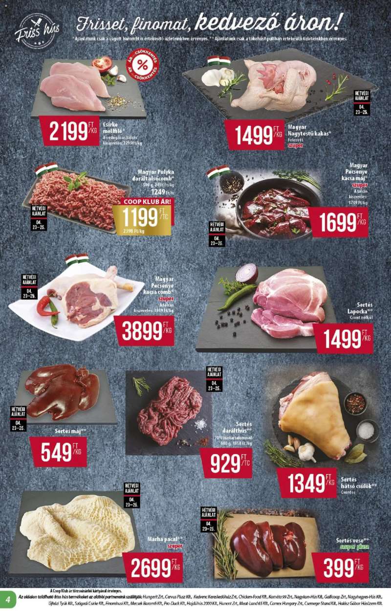 COOP COOP - Abc & szuper / Alföld Pro-Coop Zrt. 4 oldal