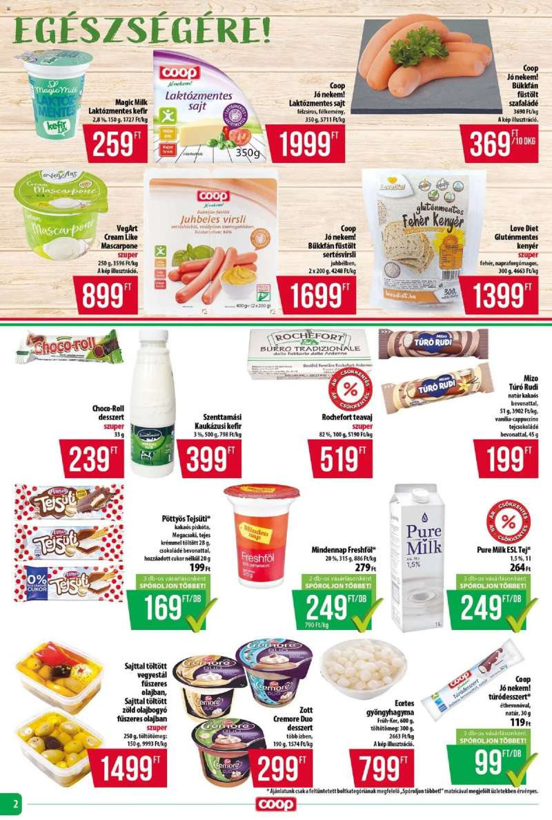 COOP COOP - Abc & Szuper / Tisza 2 oldal