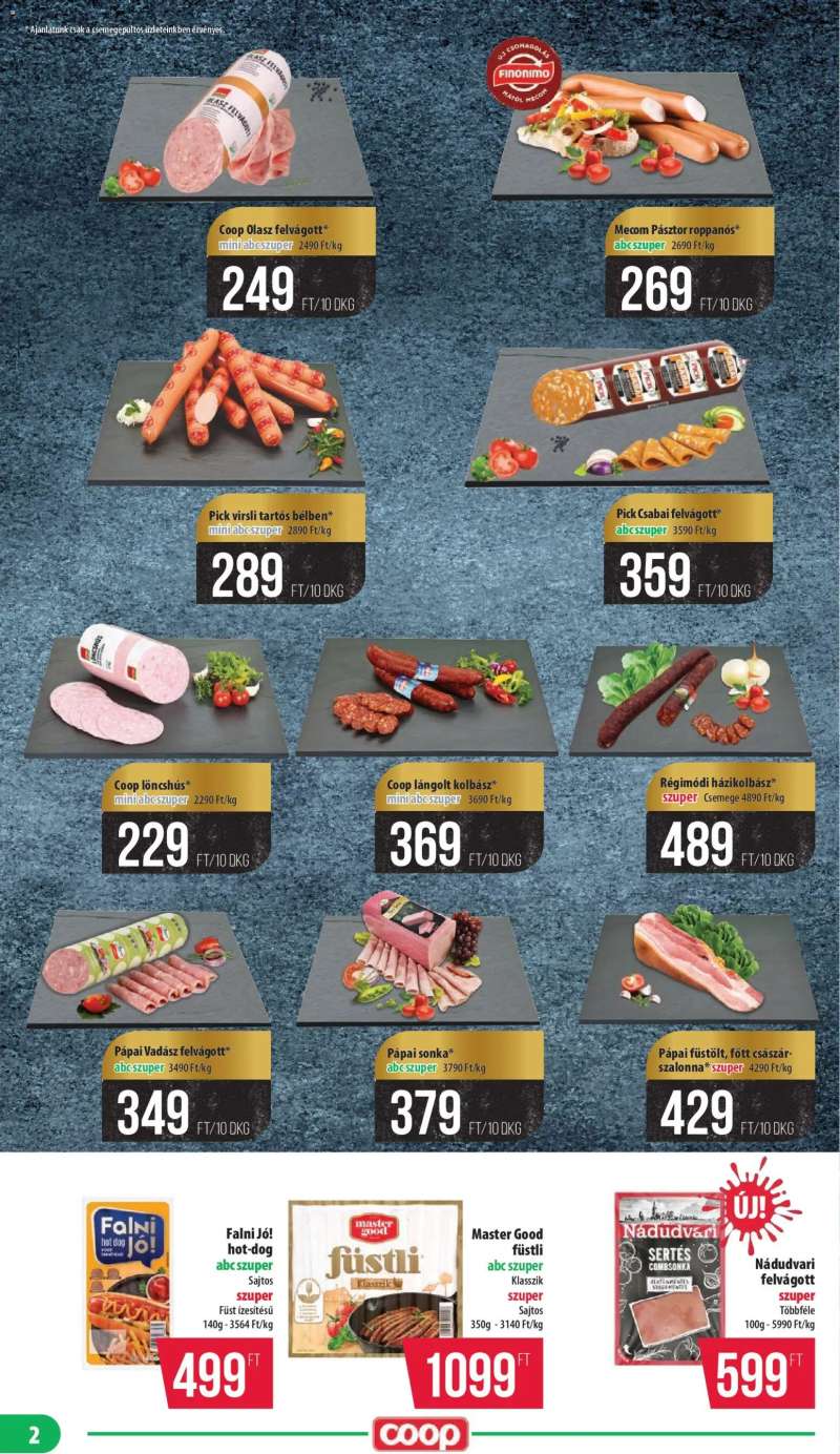 COOP COOP - Mini & Abc & Szuper / Mecsek 2 oldal