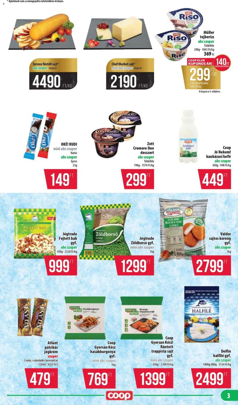 COOP COOP - Mini & Abc & Szuper / Mecsek 3 oldal