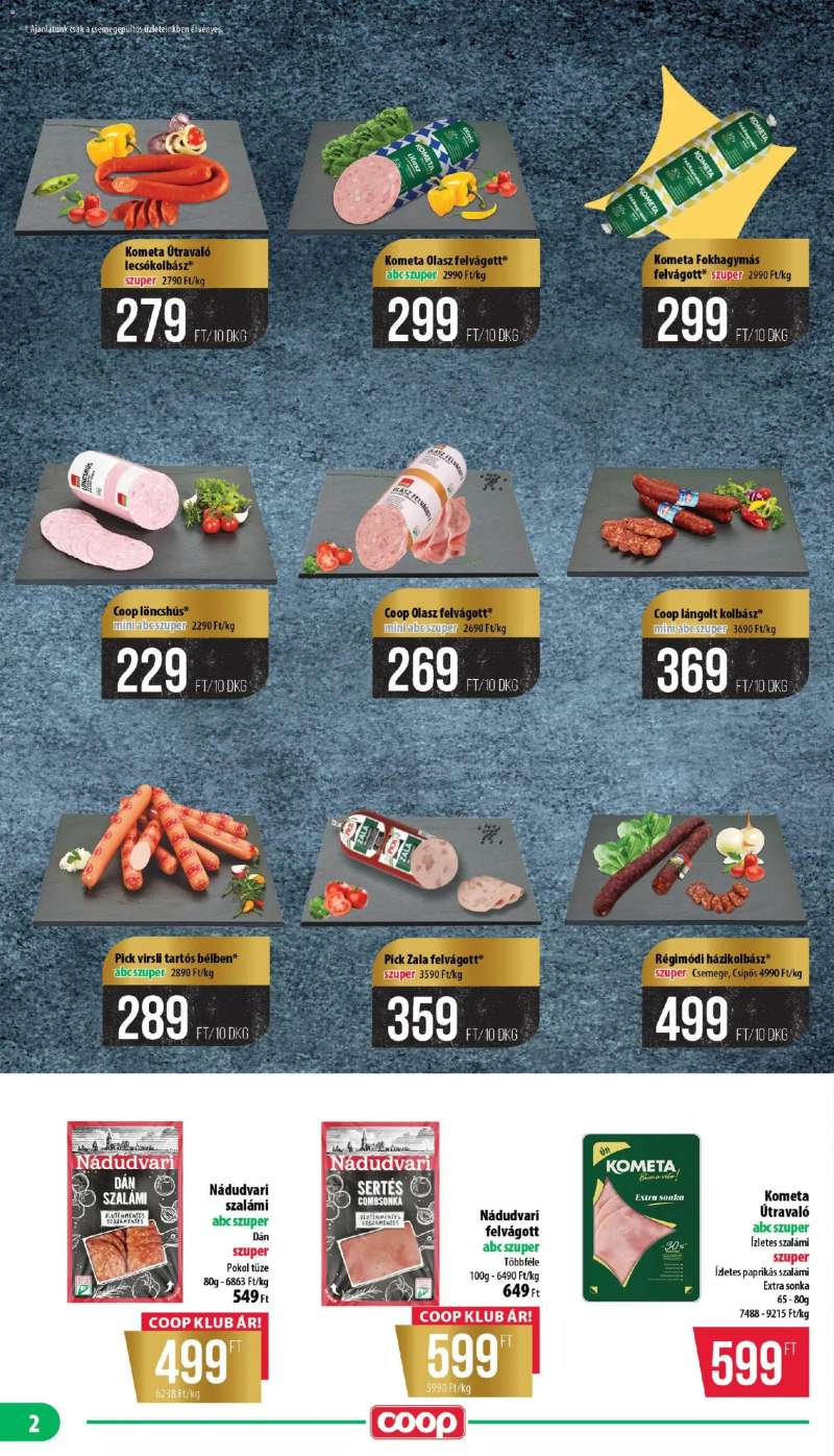 COOP COOP - Mini & Abc & Szuper / Nyírzem 2 oldal