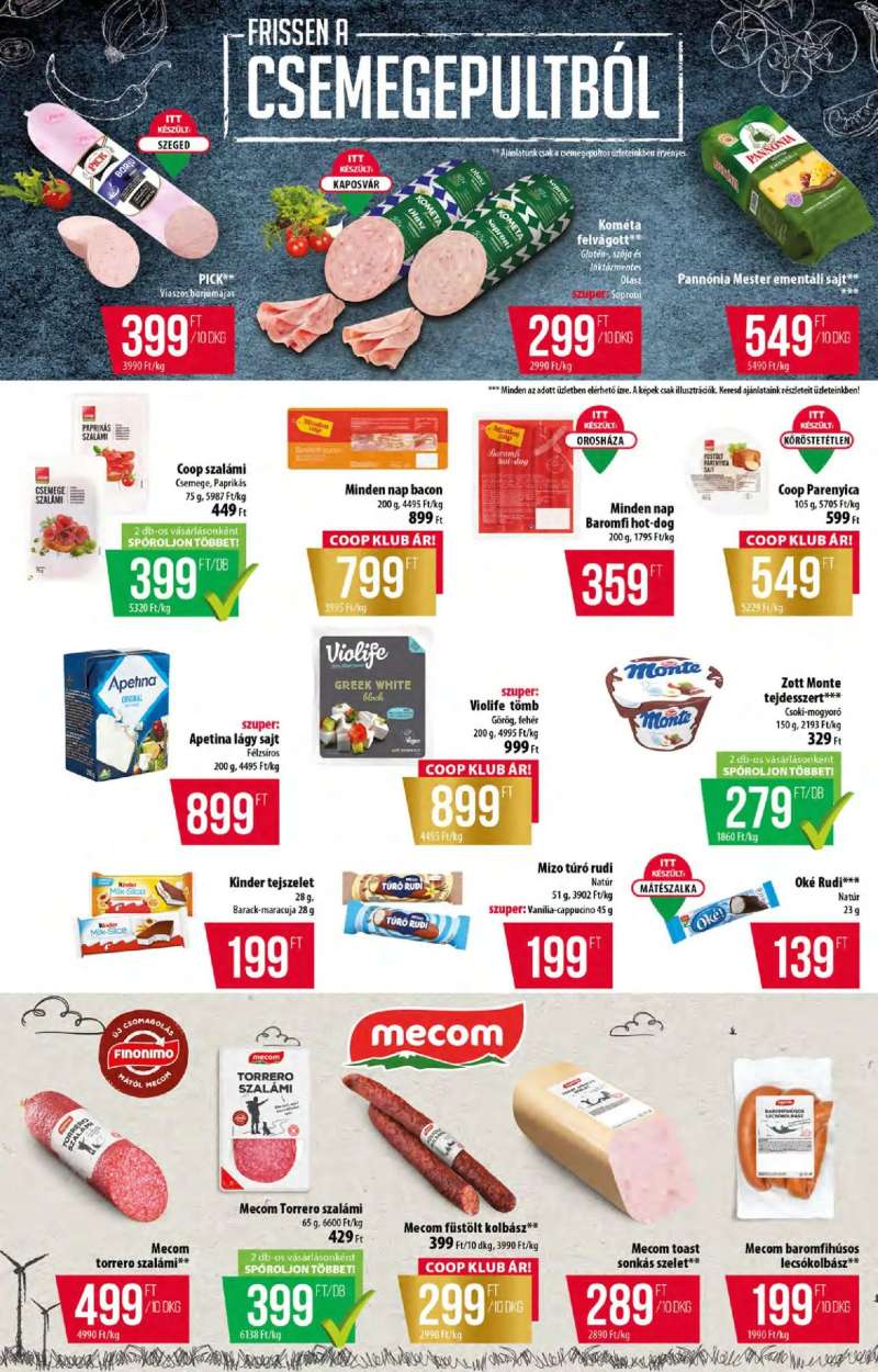 COOP COOP - Abc & szuper / Alföld Pro-Coop Zrt. 2 oldal