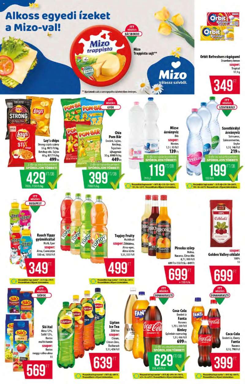 COOP COOP akciós újság 9 oldal