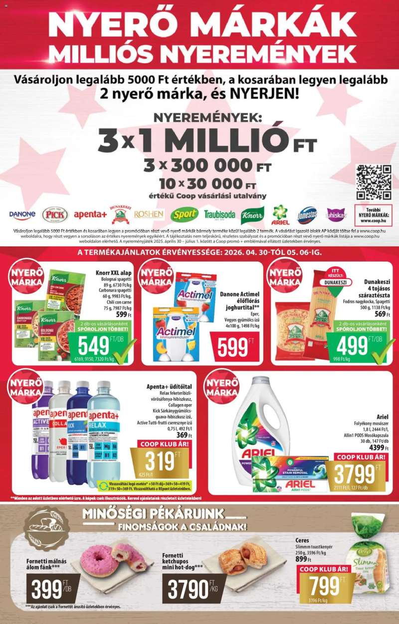 COOP COOP - Észak Kelet Pro-Coop Zrt - Szuper Plusz 4 oldal