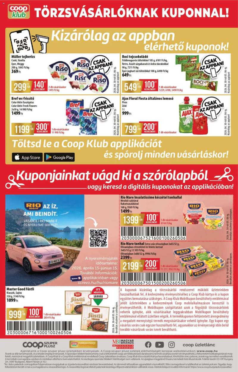 COOP COOP - Szuper Plusz / Tisza 12 oldal