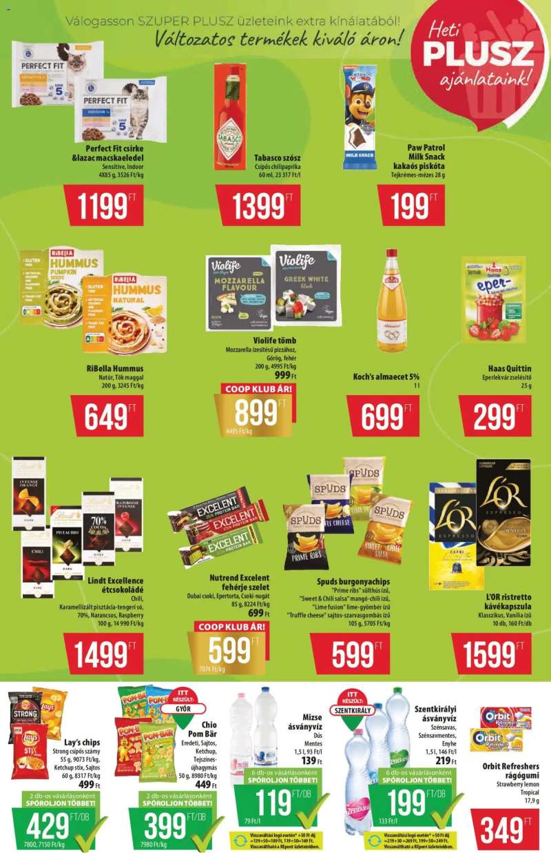 COOP COOP - Szuper Plusz / Tisza 9 oldal