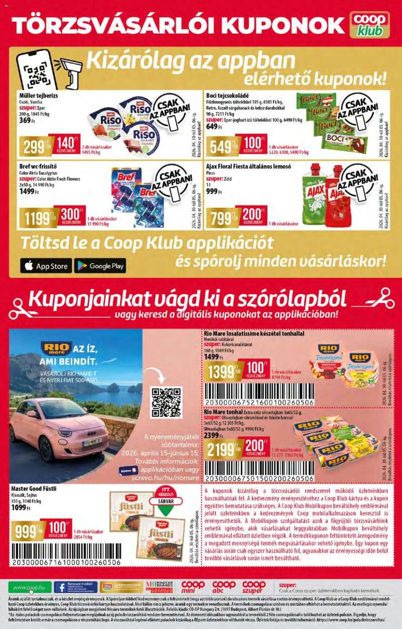 COOP COOP - Újság Észak Kelet Pro-Coop Zrt 12 oldal