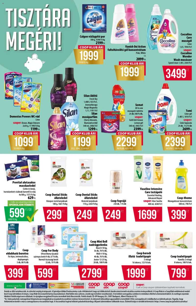 COOP COOP - Abc & szuper / Alföld Pro-Coop Zrt. 11 oldal