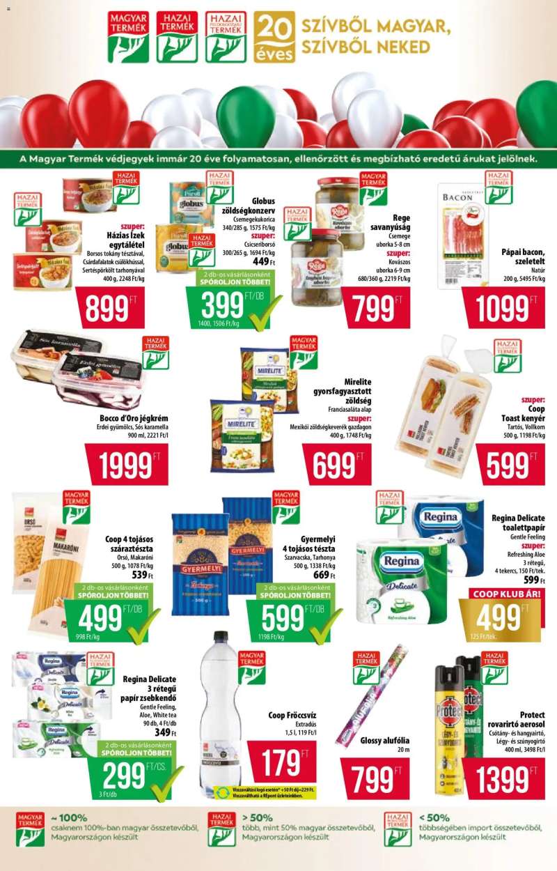 COOP COOP - Abc & szuper / Alföld Pro-Coop Zrt. 6 oldal