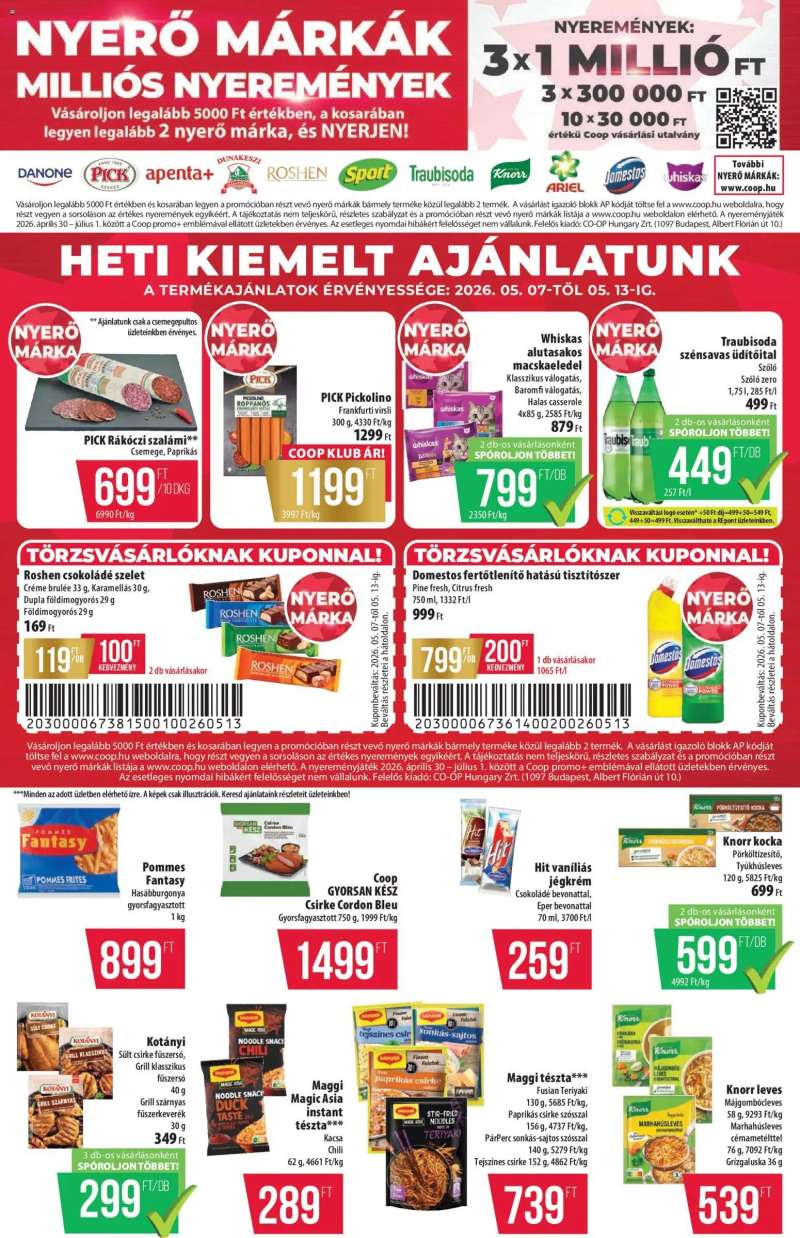 COOP COOP - Észak Kelet Pro-Coop Zrt - Szuper Plusz 4 oldal