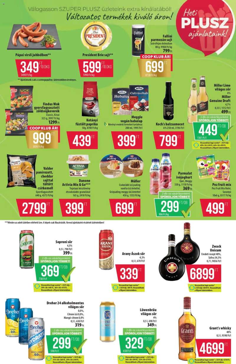 COOP COOP - Szuper Plusz / Tisza 10 oldal