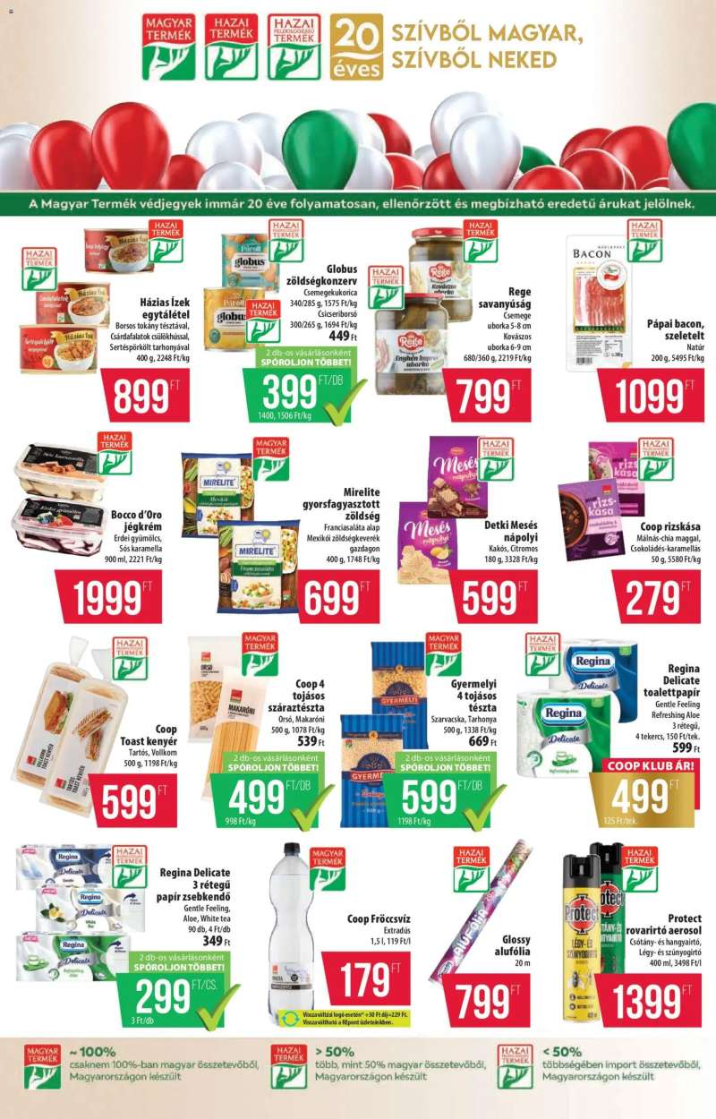 COOP COOP - Szuper Plusz / Tisza 6 oldal
