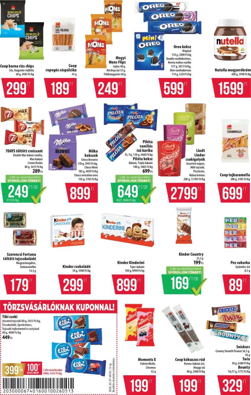 COOP COOP - Szuper Plusz / Tisza 7 oldal