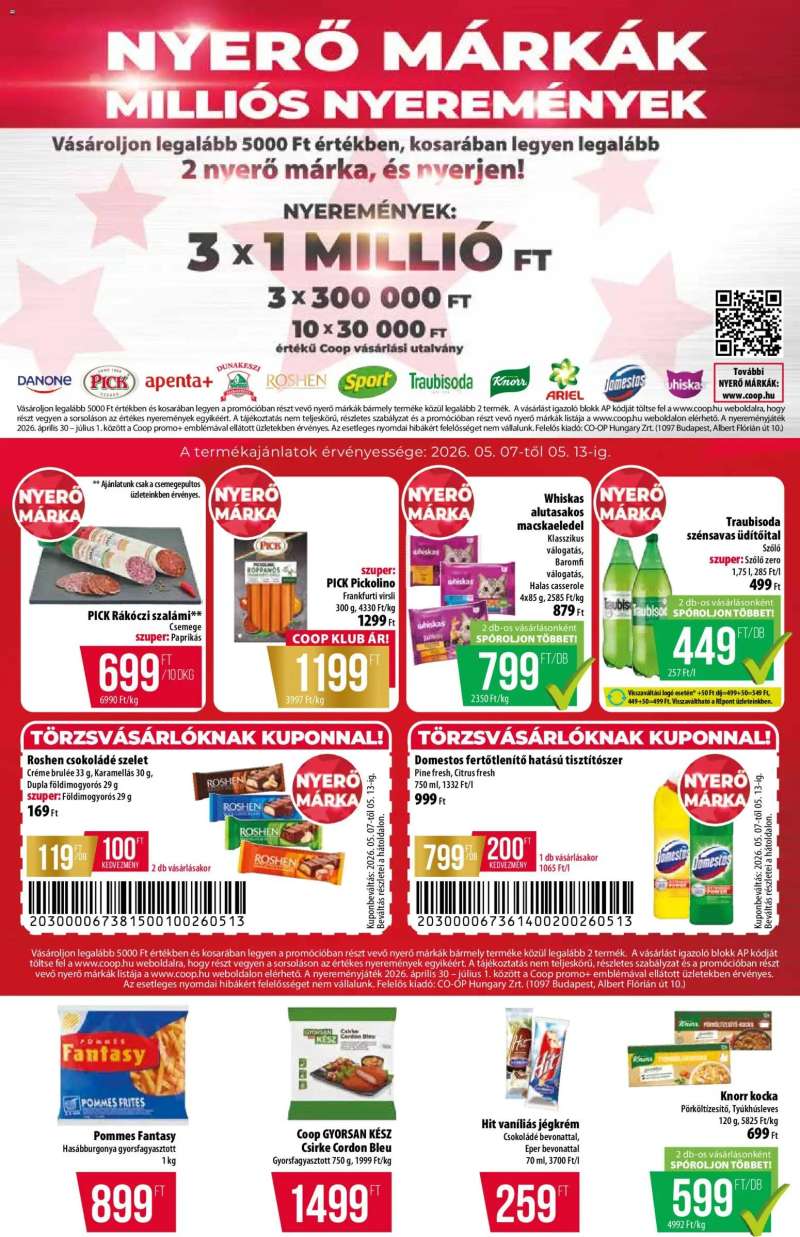 COOP COOP - Újság Észak Kelet Pro-Coop Zrt 4 oldal