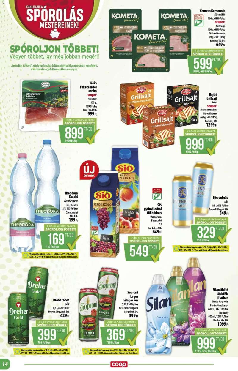 COOP COOP - Abc & szuper / Alföld Pro-Coop Zrt. 14 oldal