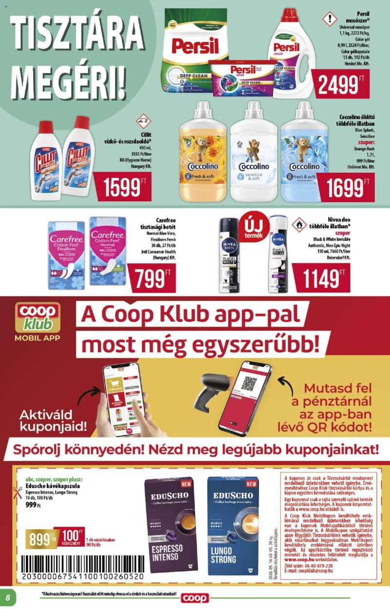 COOP COOP - Abc & szuper / Alföld Pro-Coop Zrt. 8 oldal