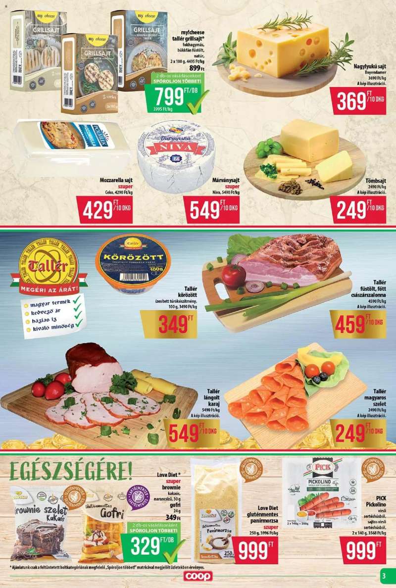 COOP COOP - Abc & Szuper / Tisza 3 oldal