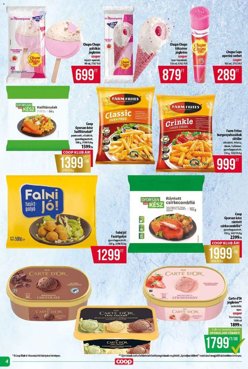 COOP COOP - Abc & Szuper / Tisza 4 oldal