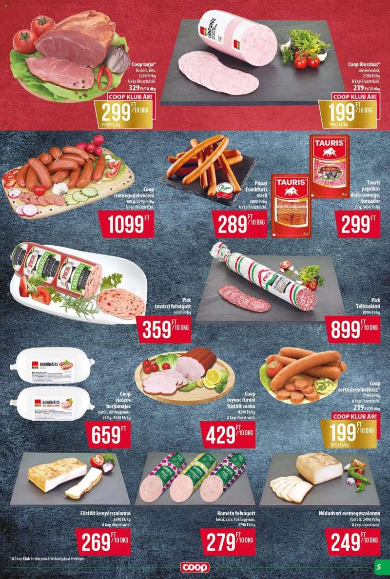 COOP COOP - Abc & Szuper / Tisza 5 oldal