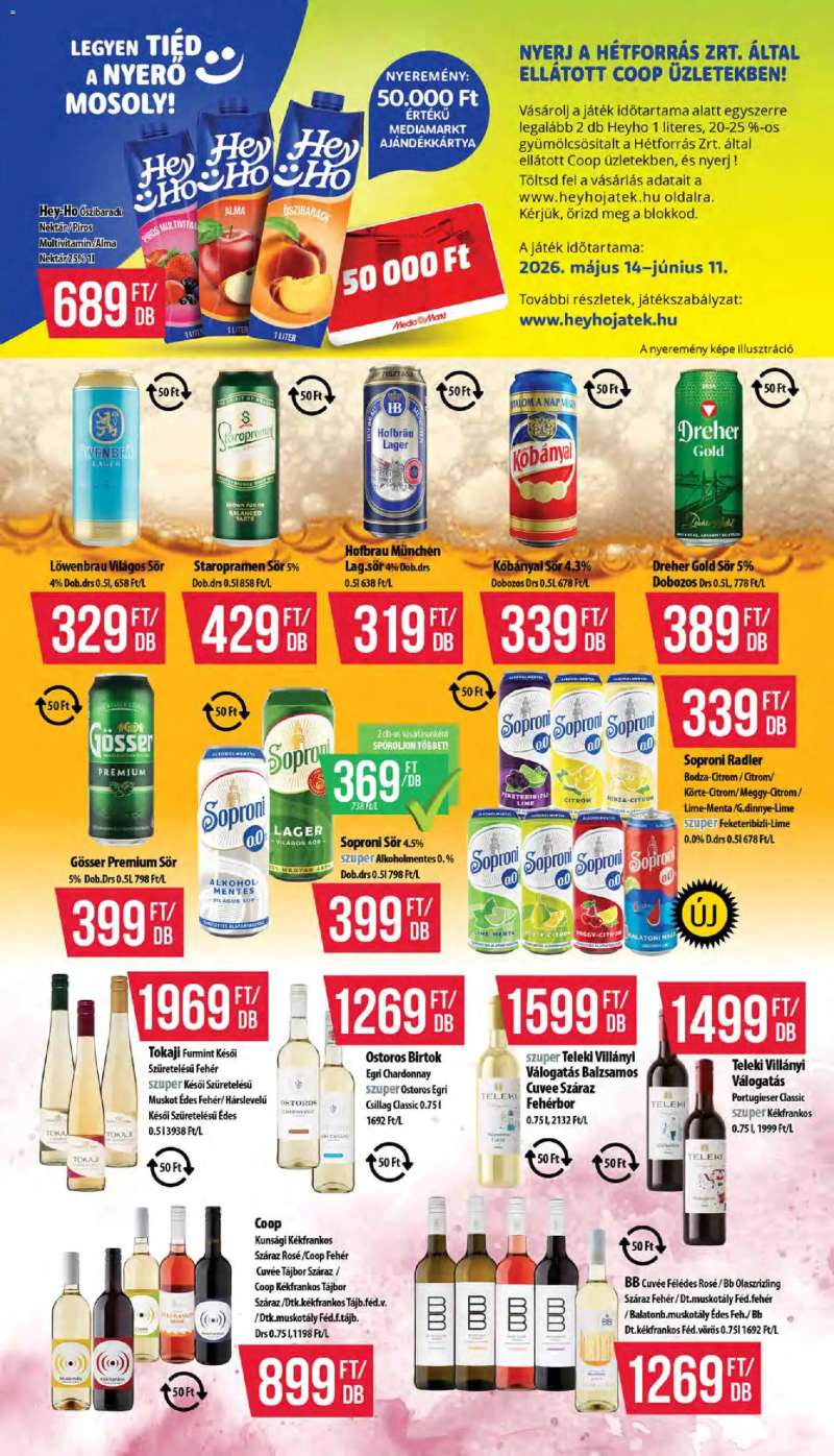 COOP COOP akciós újság 10 oldal