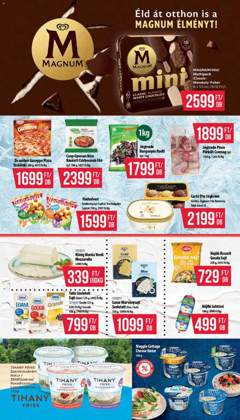 COOP COOP akciós újság 4 oldal