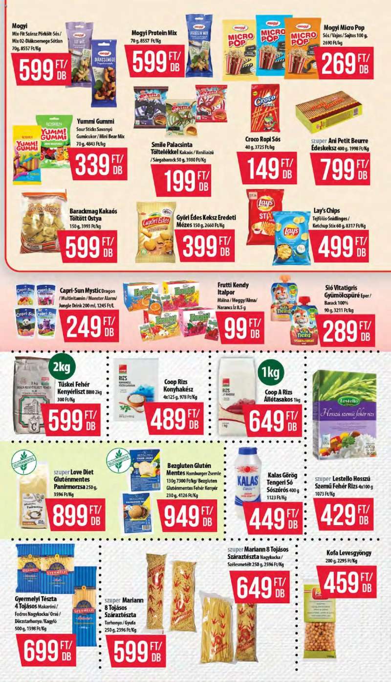 COOP COOP akciós újság 7 oldal