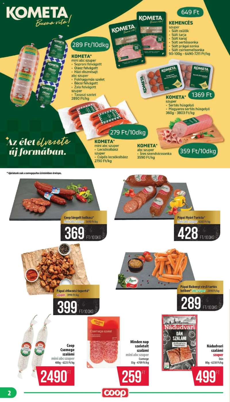 COOP COOP - Mini & Abc & Szuper / Mecsek 2 oldal