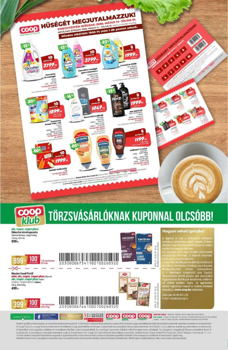 COOP COOP - Újság Észak Kelet Pro-Coop Zrt 12 oldal