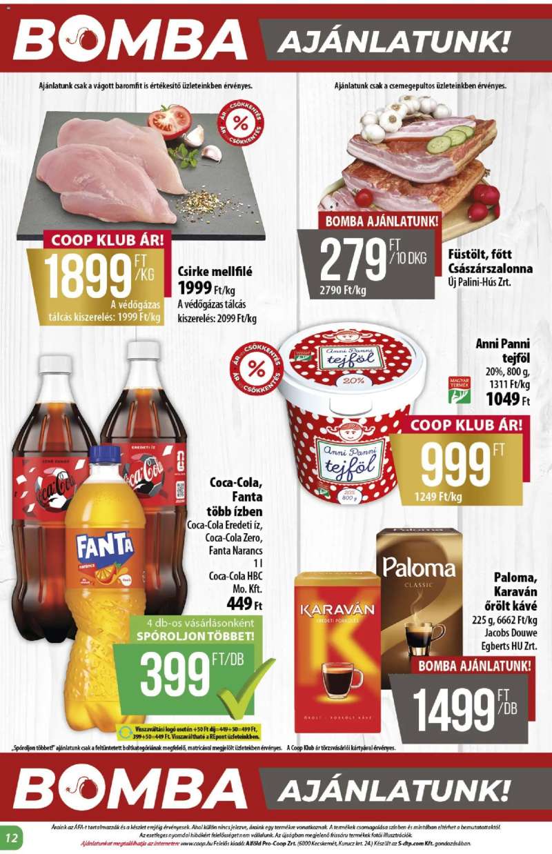 COOP COOP - Abc & szuper / Alföld Pro-Coop Zrt. 12 oldal