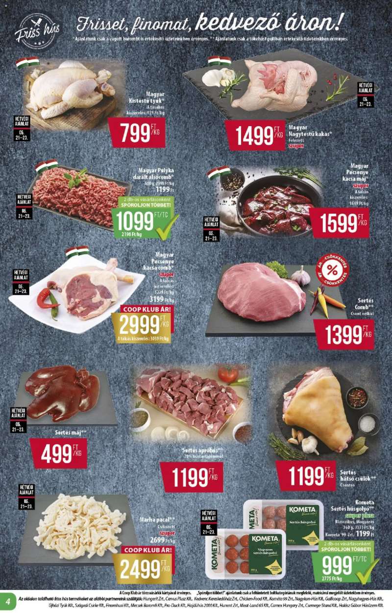 COOP COOP - Abc & szuper / Alföld Pro-Coop Zrt. 4 oldal