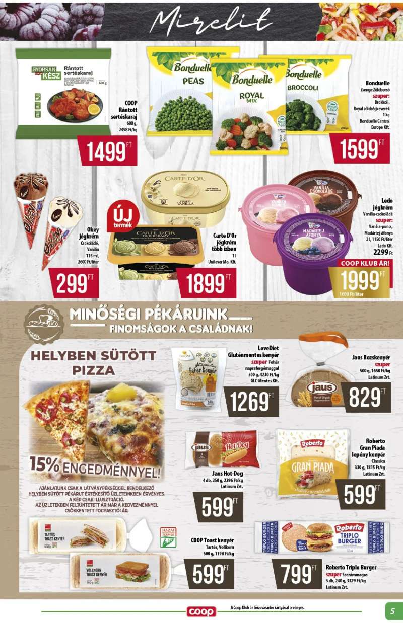 COOP COOP - Abc & szuper / Alföld Pro-Coop Zrt. 5 oldal