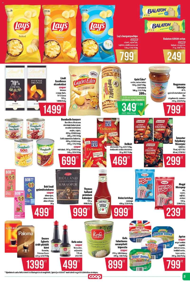COOP COOP - Abc & Szuper / Tisza 5 oldal