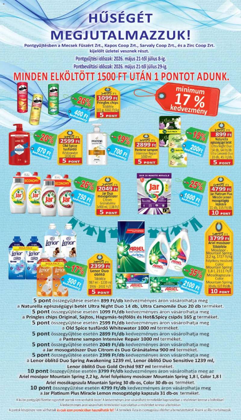 COOP COOP - Mini & Abc & Szuper / Mecsek 8 oldal