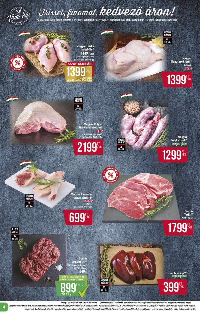 COOP COOP - Abc & szuper / Alföld Pro-Coop Zrt. 4 oldal