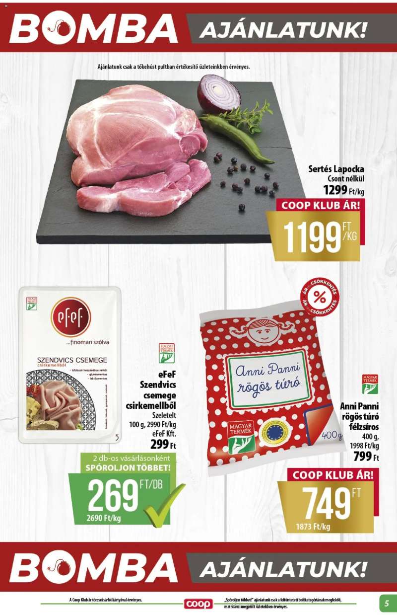 COOP COOP - Abc & szuper / Alföld Pro-Coop Zrt. 5 oldal