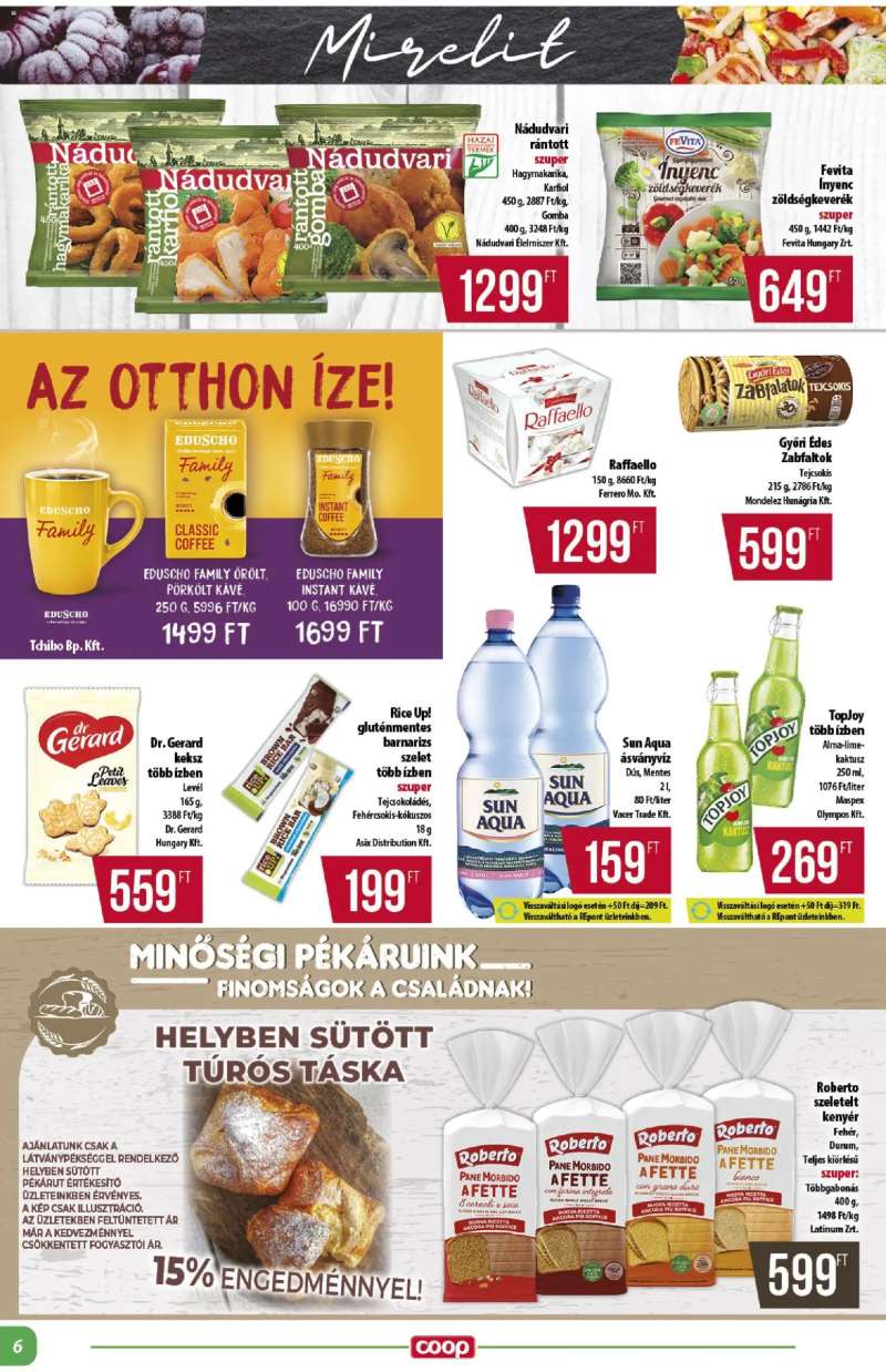 COOP COOP - Abc & szuper / Alföld Pro-Coop Zrt. 6 oldal
