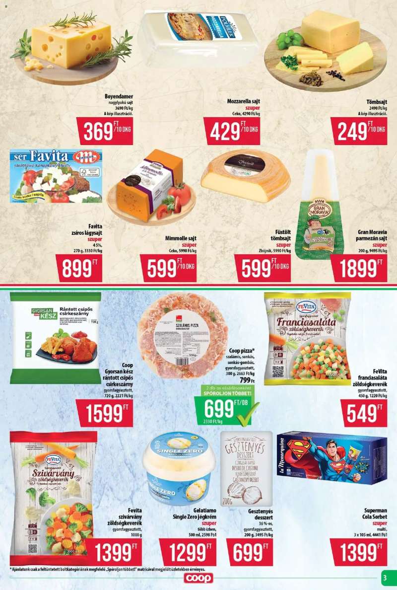 COOP COOP - Abc & Szuper / Tisza 3 oldal