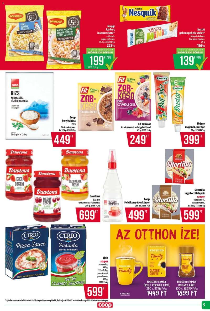 COOP COOP - Abc & Szuper / Tisza 5 oldal