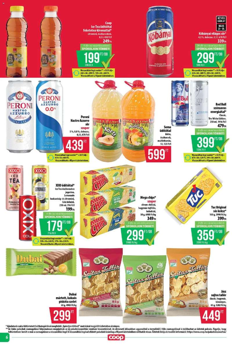 COOP COOP - Abc & Szuper / Tisza 6 oldal