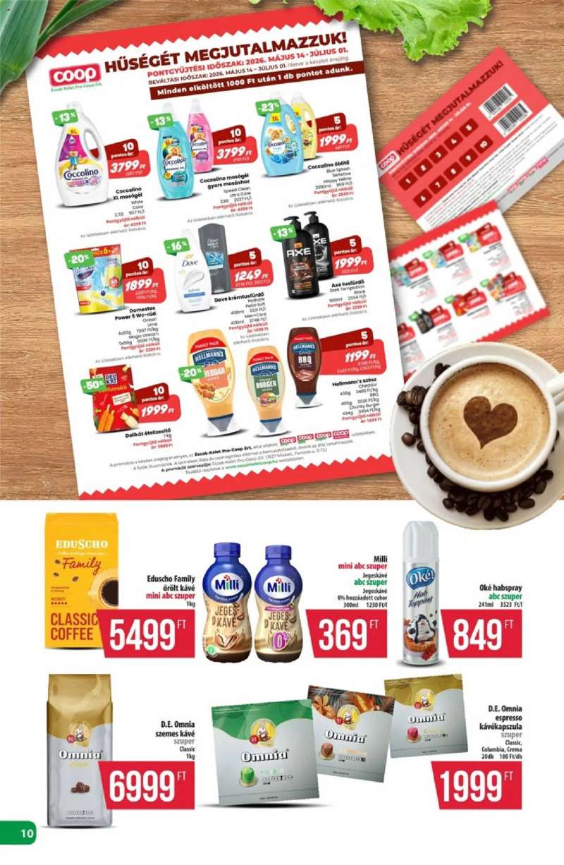 COOP COOP - Újság Észak Kelet Pro-Coop Zrt 10 oldal