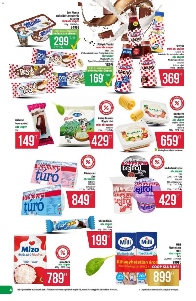 COOP COOP - Újság Észak Kelet Pro-Coop Zrt 4 oldal