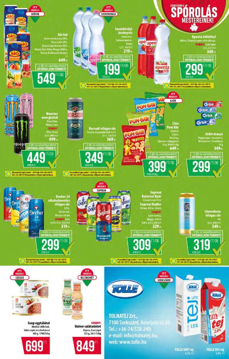 COOP COOP - Abc & szuper / Alföld Pro-Coop Zrt. 7 oldal