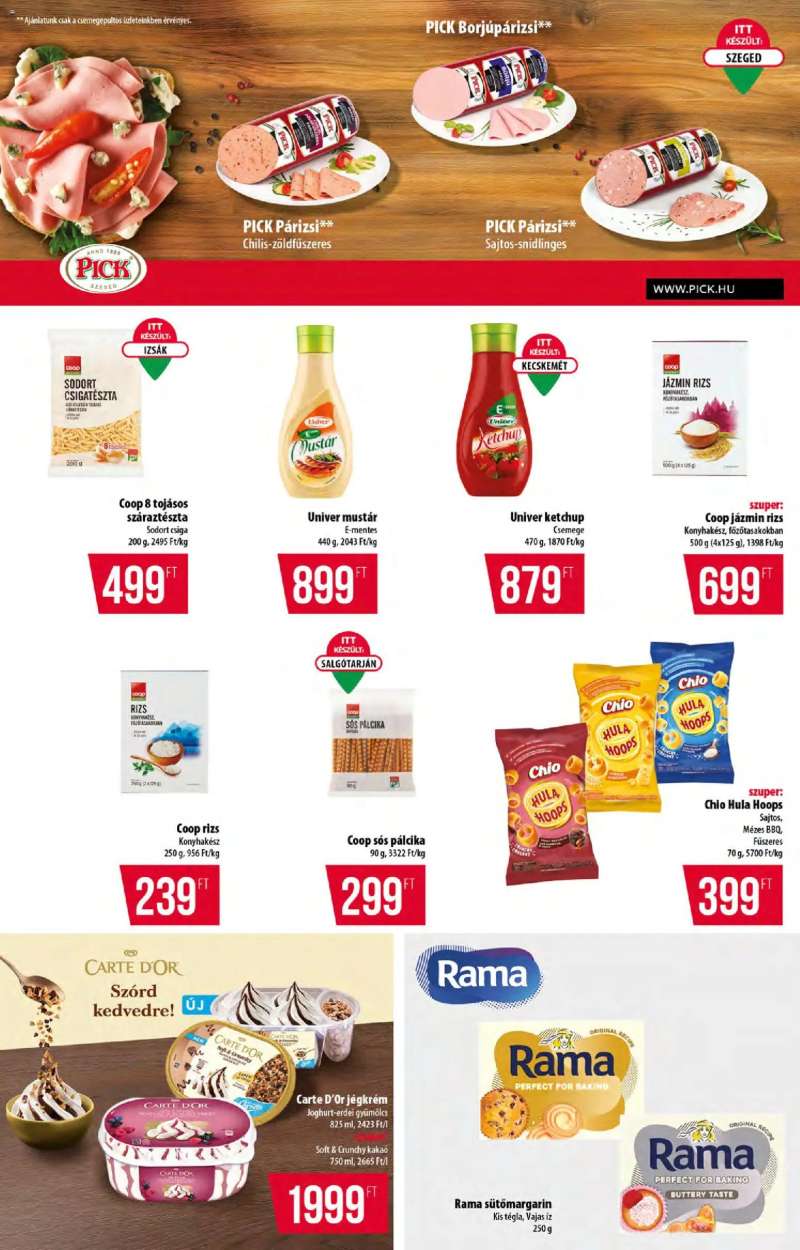 COOP COOP akciós újság 8 oldal