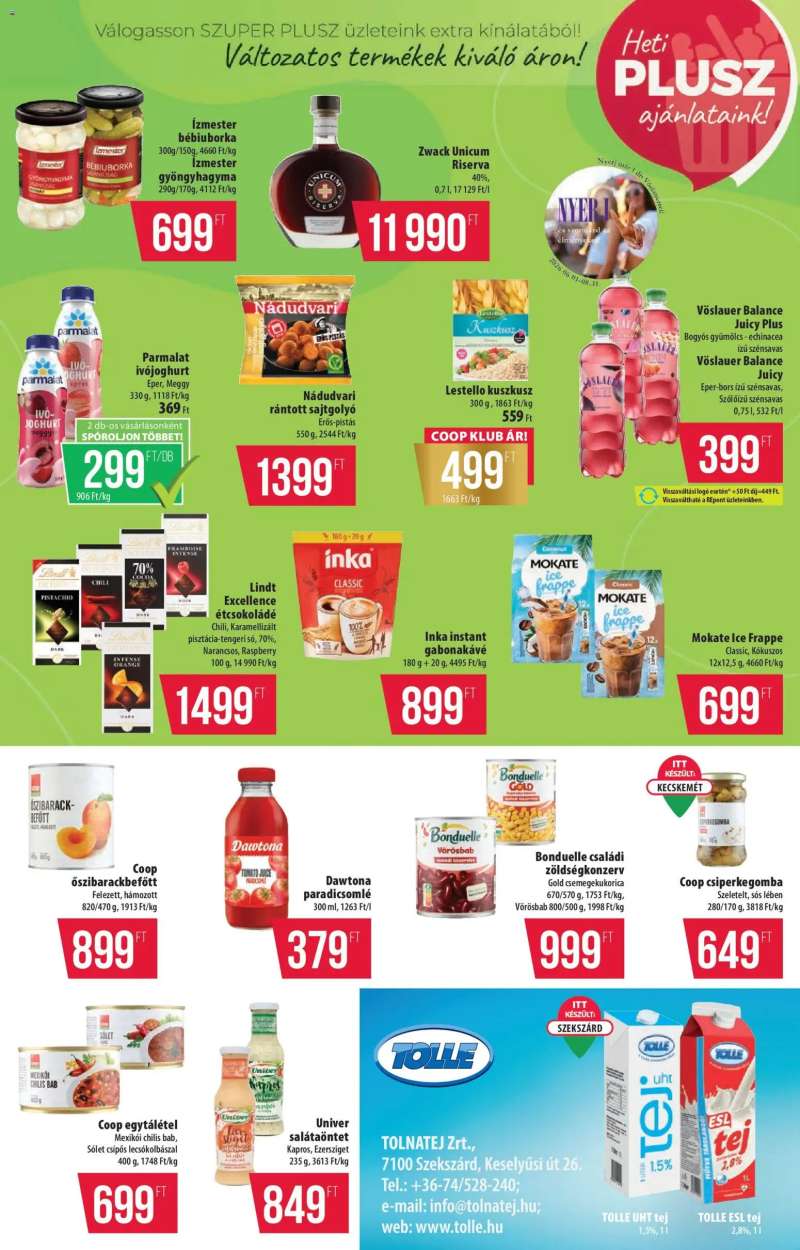 COOP COOP - Észak Kelet Pro-Coop Zrt - Szuper Plusz 7 oldal