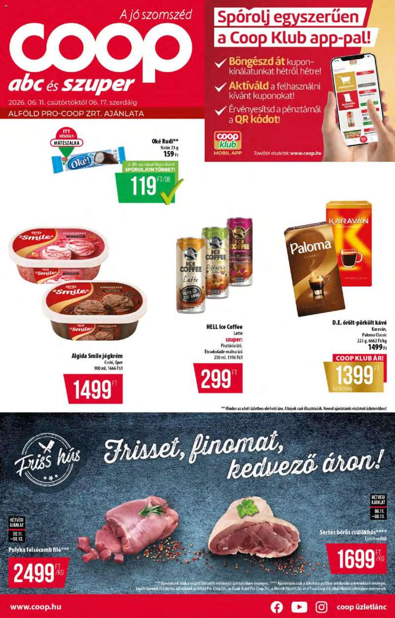 COOP COOP - Abc & szuper / Alföld Pro-Coop Zrt. 1 oldal