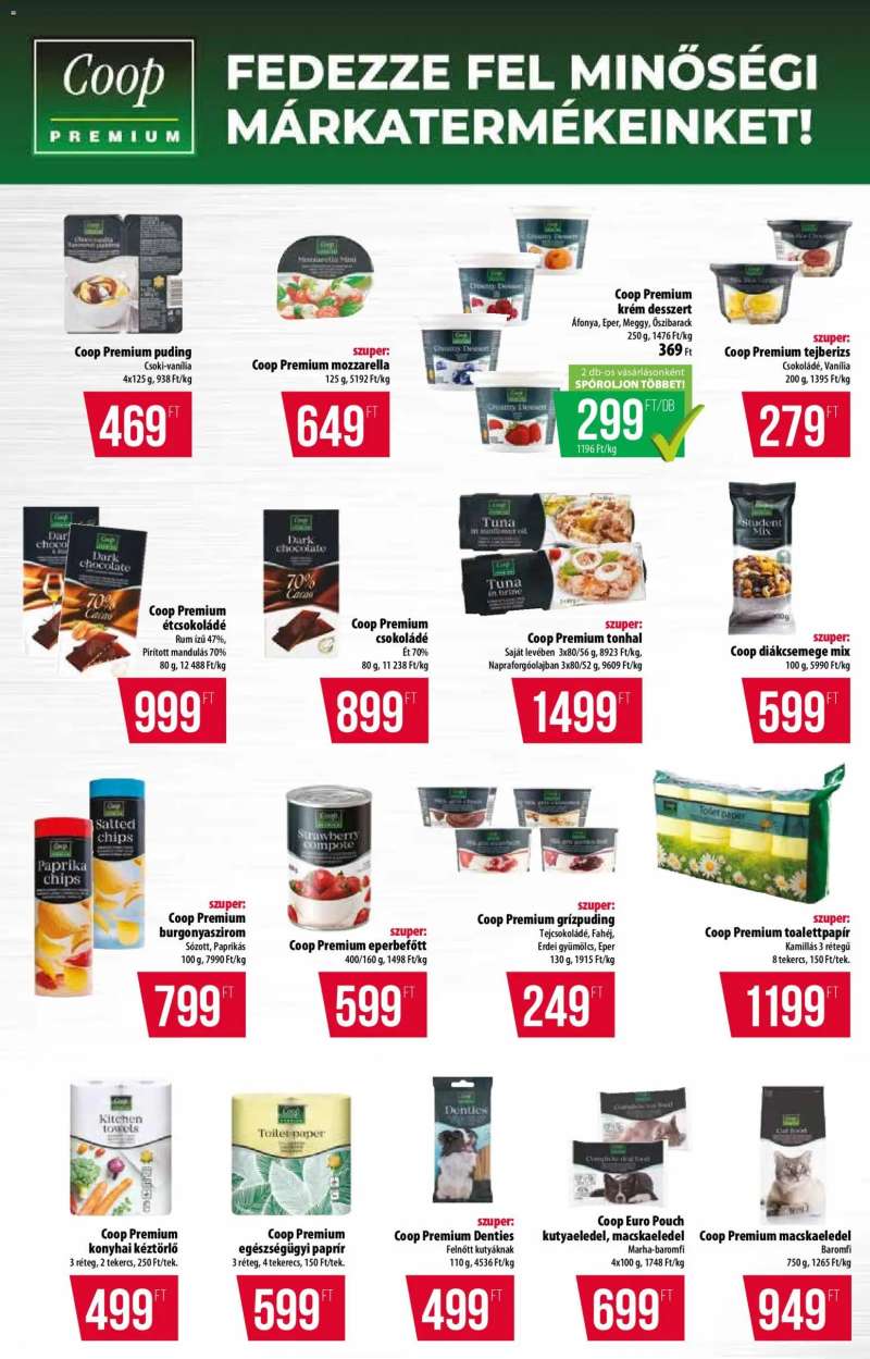 COOP COOP akciós újság 7 oldal