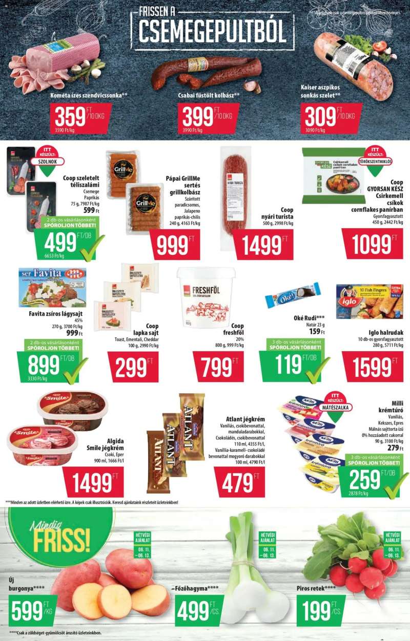COOP COOP - Szuper Plusz / Tisza 2 oldal